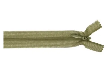 Ritsen - Blinde rits 22 cm - legergroen 831