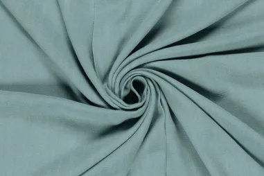 75% viscose, 25% linnen stoffen - Viskose - Leinenmischung Slub - mint - 13579-222