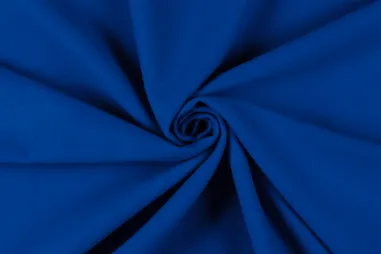 88% polyester, 11% viscose, 1% elastan - Polyester - Mantelstoffe Wool Touch - kobalt - 22115-005