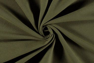 Mantelstoff - Polyester - Mantelstoffe Wool Touch - khaki grün - 22115-027