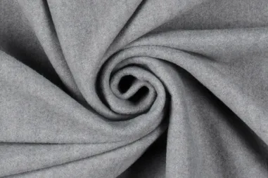 88% polyester, 11% viscose, 1% elastan - Polyester - Mantel Wool Touch - grau - 22115-063