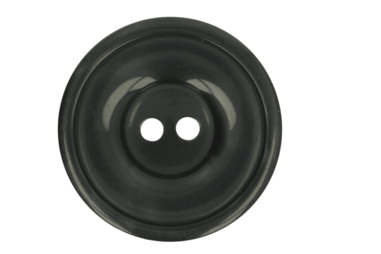 Knopen - Knoop Bottoni Italiani 17.5 mm - zwart - 4348-28-001