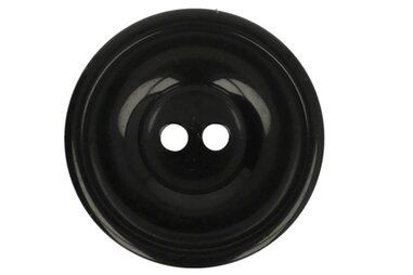 Knopen - Knoop Bottoni Italiani 15 mm - zwart - 4348-24-000