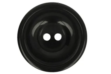 Knöpfe - Knoop Bottoni Italiani 15 mm - zwart - 4348-24-000