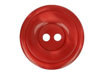 Knopen - Knoop Bottoni Italiani 15 mm - rood - 4348-24-722