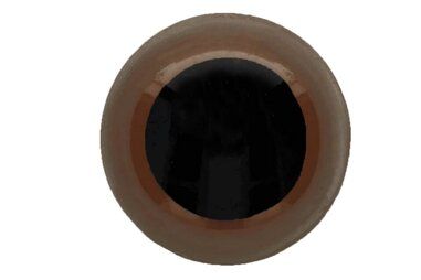 Knopen - Veiligheidsogen 30 mm - zwart bruin - 5633-30-881