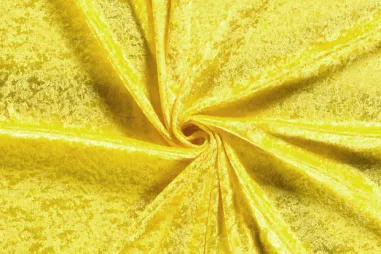 Oeko Tex - Velours de panne - gelb - 5666-035