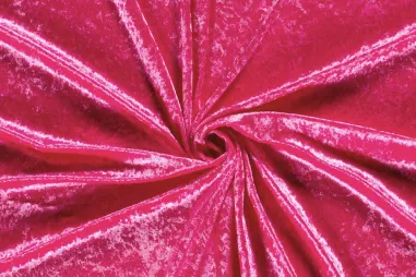 Fuchsie - Velours de panne - fuchsia - 5666-017