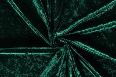 Velours de Panne - Velours de panne - dunkelgrün - 5666-028
