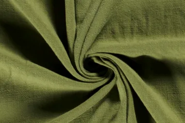 Oeko-Tex klasse 2 - Viscose stof - linnenmix slub - lime - 13579-023