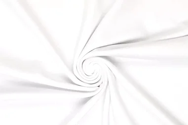 Tricot stoffen - Tricot stof - punty twill - wit - 0927-001