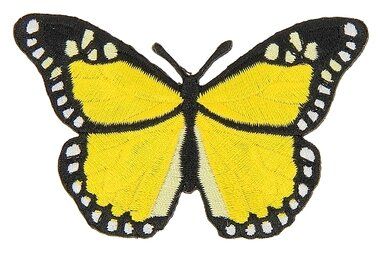 Applicaties - Applicatie vlinder geel - EC086