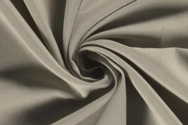 Polyester stof - Interieur- en gordijnstof fluweelachtig patroon - beige - 066340-V-X - Texture stof - beige - 2795-052