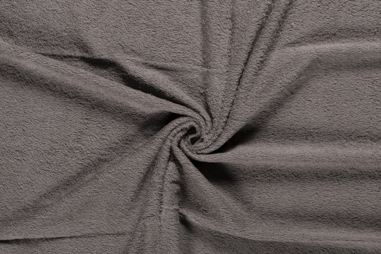 Taupe stoffen - Badstof - dubbel gelust - taupe - 2900-054
