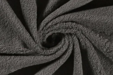 Handtuch - Frottee - beidseitig mit Schlingen - dunkelgrau - 2900-068