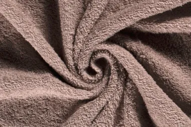 90%baumwolle/10%polyester - Frottee - beidseitig mit Schlingen - altrosa - 2900-012