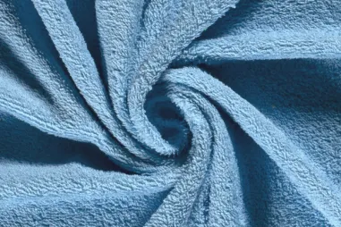 Handdoek stoffen - Badstof - dubbel gelust - fris turquoise - 2900-004