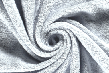 90%baumwolle/10%polyester - Frottee - beidseitig mit Schlingen - hellblau 2900-002