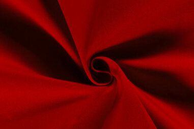 Meubelstoffen outlet - Canvas stof - rood - 4795-015