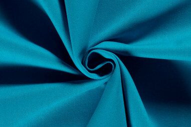 Interieurstoffen - Canvas stof - turquoise - 4795-104