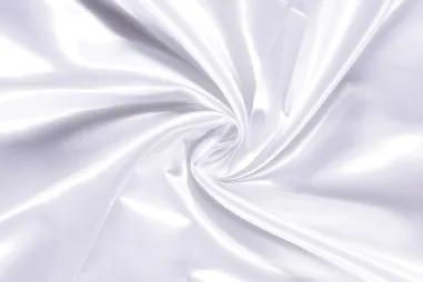 Stoff von der Rolle - NB 4796-050 Satin weiß