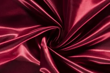 Karnevalsstoffe - NB 4796-018 Satin bordeauxrot 