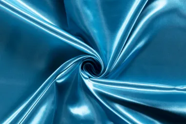 Festlicher Stoff - NB 4796-004 Satin türkis 
