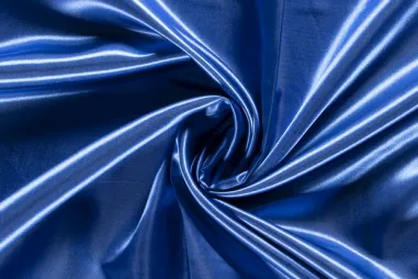 Günstige Stoffe - NB 4796-005 Satin kobaltblau 