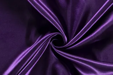 Decoratie en aankleding stoffen - Satijn stof - paars - 4796-047