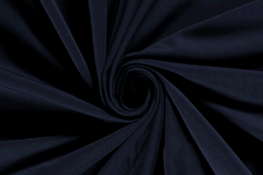 Donkerblauw - Tricot stof - sportswear - donkerblauw - 20250-008
