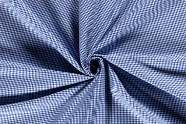Stretch stof - katoen twill - patchwork - blauw multi - 22288-690 - De Stoffenkraam > Bestel uw stoffen online
