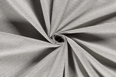 Baumwolle Stoffe Karo - NB 5581-68 Boerenbont mini Karo grau 0.2 