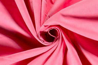 Laagjes kleding stoffen - Ribcord stof - roze - 9471-011