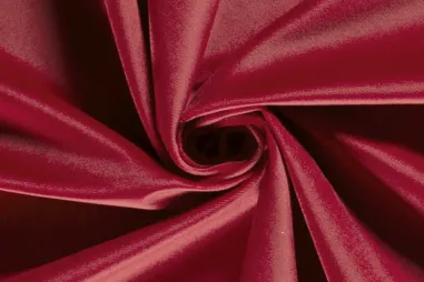 Interieurstoffen - Interieur en decoratiestof Velvet - bordeaux - 1500-018