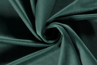 Interieurstoffen - NB 1500-025 Interieur- und Dekostoff Velvet grün