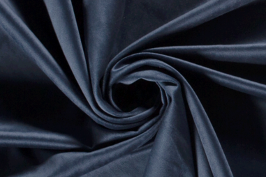 Interieurstoffen - Interieur en decoratie velvet - indigo - 1500-006