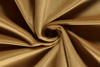Gordijnstoffen - Interieur en decoratiestof velvet - okergeel - 1500-034