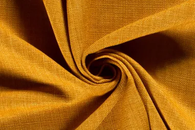 225gr/M² - Interieur en decoratiestof - linnenlook - okergeel - 1400-034