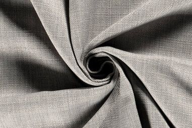 Decoratie en aankleding stoffen - Interieur en decoratiestof - linnenlook - licht grijs - 1400-061