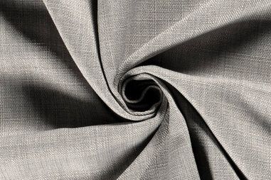 Gordijnstoffen - Interieur en decoratiestof - linnenlook - licht grijs - 1400-061