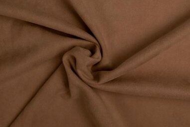 Bruine stoffen - Suèdine stof - Scuba suede - bruin - 0841-156