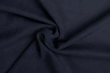 Oeko-Tex klasse 2 - Suèdine stof - Scuba suede - donkerblauw - 0841-600