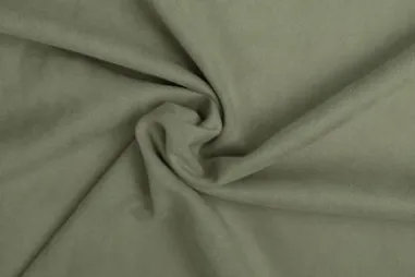Suèdine Stoffen - Suèdine stof - scuba suede - zachtgroen - 0841-322