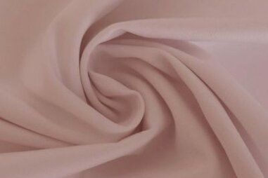 Katoen, viscose, elastan stoffen - Stretch stof - Satin stretch - poederroze - 0748-092