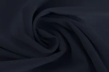 Stretch - KN 0748-600 Satin stretch dunkelblau