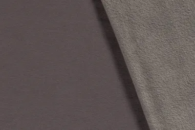 Fleece stoffen - Fleece stof - Alpenfleece - grijs - 14370-054