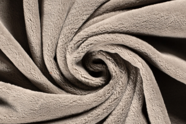 Jas stoffen - Fleece stof - ultra soft - zand - 5358-052