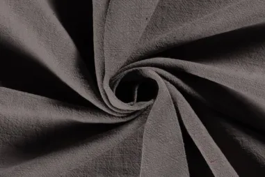 Grau - Leinen Stoff - gewaschene Ramie - grau - 2155-168