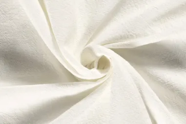 Witte / creme stoffen - Linnen stof - Gewassen Ramie - off-white - 2155-051