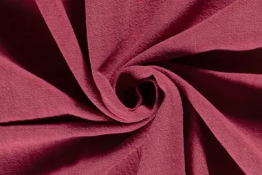 Bordeauxrot - NB 2155-116 Gewaschener Ramie hell bordeaux